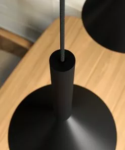 Arcchio Tadej -riippuvalo 3-lamp., Musta-valk. -Lampan kauppa arcchio tadej riippuvalo 3 lamp musta valk 7