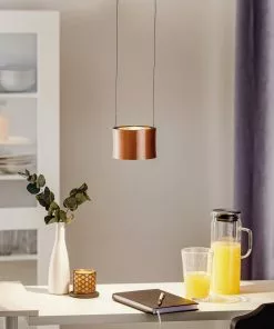 BANKAMP Impulse LED-riippuvalo 1-lamp Ruusukulta
