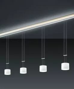 BANKAMP Strada Gracia -riippuvalo, 4-lamp., 185 Cm -Lampan kauppa bankamp strada gracia riippuvalo 4 lamp 185 cm 7