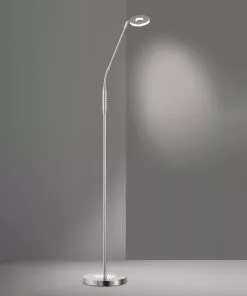 Fischer & Honsel Dent-LED-lattiavalo, CCT, 1-lamp., Nikkeli -Lampan kauppa dent led lattiavalo cct 1 lamp nikkeli 9