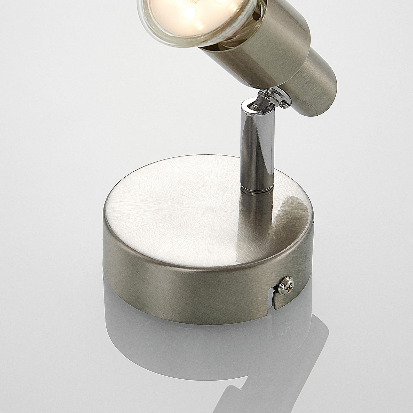 ELC Farida -LED-kohdevalo, nikkeli, 1-lamp. ELC Farida -LED-kohdevalo, Nikkeli, 1-lamp. -Lampan kauppa elc farida led kohdevalo nikkeli 1 lamp 14