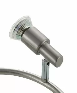 ELC Farida -LED-kohdevalo, Nikkeli, 3-lamp. -Lampan kauppa elc farida led kohdevalo nikkeli 3 lamp 5