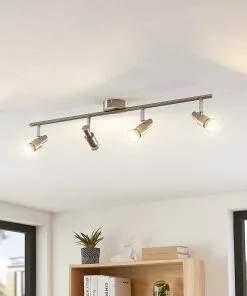 ELC Farida -LED-kohdevalo, Nikkeli, 4-lamp.