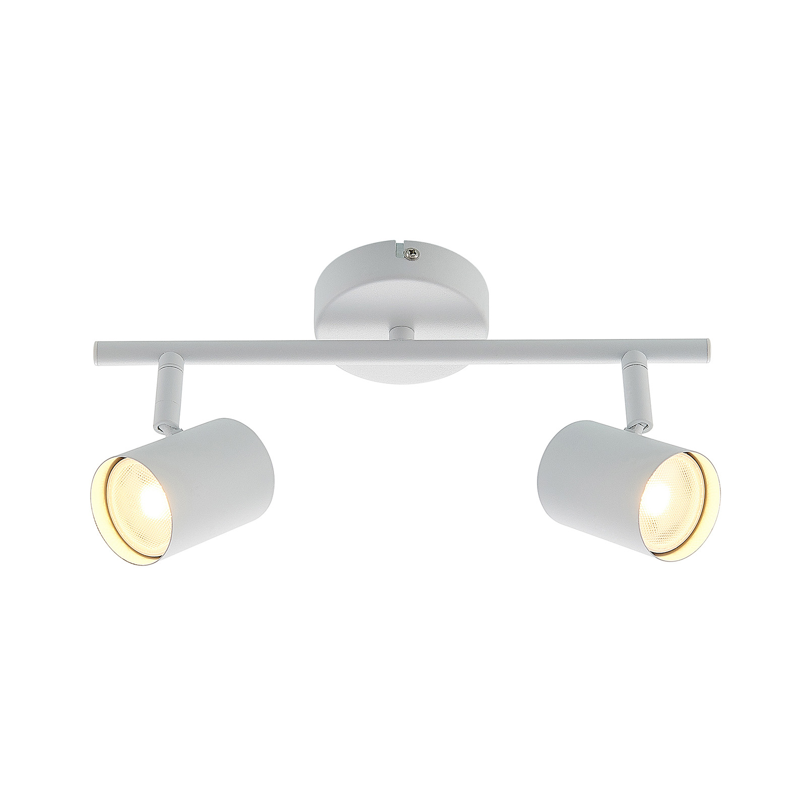 ELC Tomoki -LED-kohdevalo, valkoinen, 2-lamp. ELC Tomoki -LED-kohdevalo, Valkoinen, 2-lamp. -Lampan kauppa elc tomoki led kohdevalo valkoinen 2 lamp 3