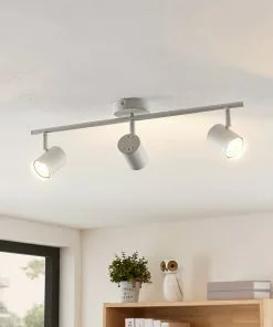 ELC Tomoki -LED-kohdevalo, Valkoinen, 3-lamp.