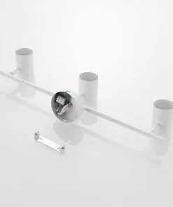 ELC Tomoki -LED-kohdevalo, Valkoinen, 3-lamp. 6 ELC Tomoki -LED-kohdevalo, Valkoinen, 3-lamp. -Lampan kauppa elc tomoki led kohdevalo valkoinen 3 lamp 6