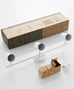 ELC Tomoki -LED-kohdevalo, Valkoinen, 3-lamp. 7 ELC Tomoki -LED-kohdevalo, Valkoinen, 3-lamp. -Lampan kauppa elc tomoki led kohdevalo valkoinen 3 lamp 7