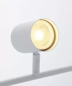 ELC Tomoki -LED-kohdevalo, Valkoinen, 4-lamp. 5 ELC Tomoki -LED-kohdevalo, Valkoinen, 4-lamp. -Lampan kauppa elc tomoki led kohdevalo valkoinen 4 lamp 5