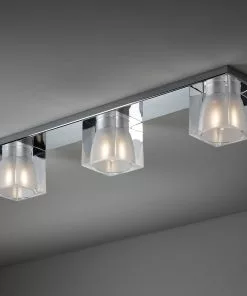 Fabbian Cubetto -kattovalaisin 3-lamp. G9 Kirkas -Lampan kauppa fabbian cubetto kattovalaisin 3 lamp g9 kirkas 2