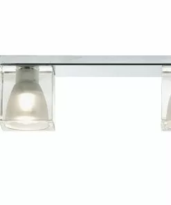 Fabbian Cubetto -kattovalaisin 3-lamp. Kirkas