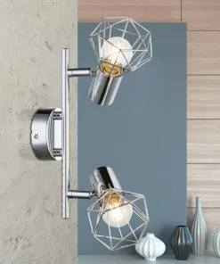 Globo Huippunykyaikainen Daiva-kattovalaisin, 2-lamp.