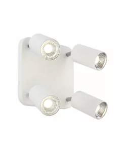 Nowodvorski Lighting Kattovalaisin Eye Spot 4-lamp. Neliö Valkoinen -Lampan kauppa kattovalaisin eye spot 4 lamp nelioe valkoinen 4