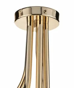 Euluna Kattovalaisin Selva, 5-lamp., Sisäkkäinen, Kulta -Lampan kauppa kattovalaisin selva 5 lamp sisaekkaeinen kulta 6