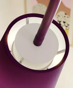 Euluna Kattovalo Wire Kids 5-lamp., Valk./pinkki/violetti -Lampan kauppa kattovalo wire kids 5 lamp valk pinkki violetti 3