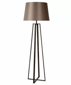 Lucide Lattiavalaisin Coffee Lamp Kangasvarjostimella -Lampan kauppa lattiavalaisin coffee lamp kangasvarjostimella 3