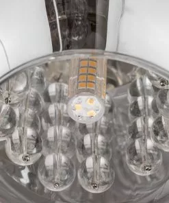 Schuller Valencia LED-riippuvalaisin Arian Kristalleilla 5-lamp. -Lampan kauppa led riippuvalaisin arian kristalleilla 5 lamp 6