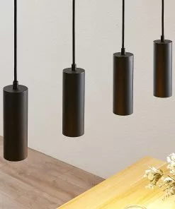 Lindby Joffrey -riippuvalaisin, 4-lamp., Musta -Lampan kauppa lindby joffrey riippuvalaisin 4 lamp musta 4