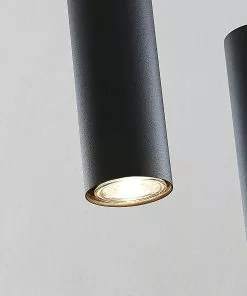 Lindby Joffrey -riippuvalaisin, 4-lamp., Musta -Lampan kauppa lindby joffrey riippuvalaisin 4 lamp musta 6