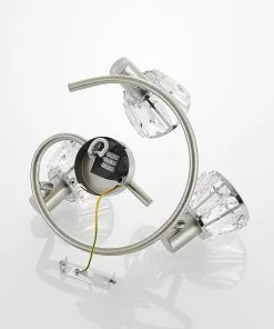 Lindby Kosta -kattovalaisin, 3-lamp., Nikkeliä -Lampan kauppa lindby kosta kattovalaisin 3 lamp nikkeliae 7