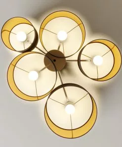 Lindby Laurenz -kattovalaisin 5-lamp. Harmaa-kulta -Lampan kauppa lindby laurenz kattovalaisin 5 lamp harmaa kulta 7