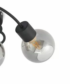 Lindby-LED-kattovalaisin Ciala, 3-lamp. Savu 6 Lindby-LED-kattovalaisin Ciala, 3-lamp. Savu -Lampan kauppa lindby led kattovalaisin ciala 3 lamp savu 6