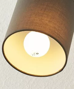 Lindby Manu -lattiavalo, 1-lamp., Harmaa -Lampan kauppa lindby manu lattiavalo 1 lamp harmaa 4