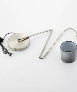 Lindby Manu -lattiavalo, 1-lamp., Harmaa -Lampan kauppa lindby manu lattiavalo 1 lamp harmaa 7