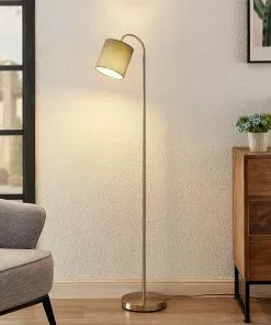 Lindby Manu -lattiavalo, 1-lamp., Harmaa -Lampan kauppa lindby manu lattiavalo 1 lamp harmaa 8