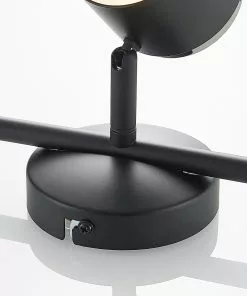 Lindby Marrie -LED-kohdevalaisin, Musta, 3-lamp. -Lampan kauppa lindby marrie led kohdevalaisin musta 3 lamp 6
