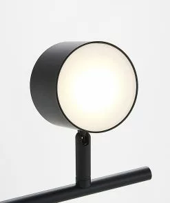 Lindby Marrie -LED-kohdevalaisin, Musta, 4-lamp. -Lampan kauppa lindby marrie led kohdevalaisin musta 4 lamp 4