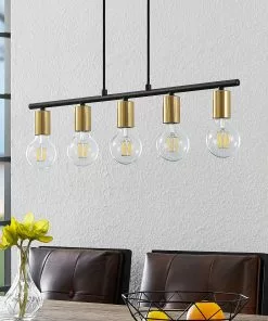 Lindby Peppina - Ruokailuh. Riippuvalo, 5-lamp.