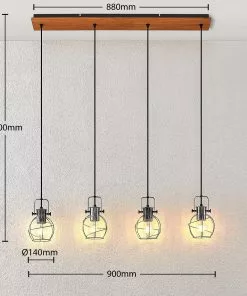 Lindby Salima -riippuvalo, Häkkivarjost., 4-lamp. -Lampan kauppa lindby salima riippuvalo haekkivarjost 4 lamp 2