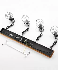 Lindby Salima -riippuvalo, Häkkivarjost., 4-lamp. -Lampan kauppa lindby salima riippuvalo haekkivarjost 4 lamp 7