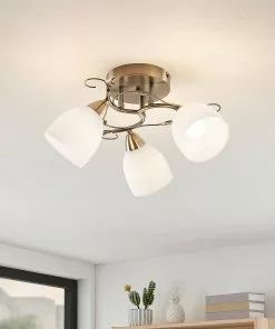 Lindby Thaddeus -kattovalaisin, 3-lamp., 23 Cm