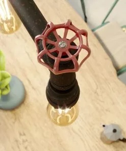 Lindby Zlata -riippuvalo, 5-lamp., Industriaalinen -Lampan kauppa lindby zlata riippuvalo 5 lamp industriaalinen 3