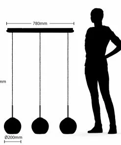 Lucande Ably -riippuvalaisin, Savulasia, 3-lamp. 2 Lucande Ably -riippuvalaisin, Savulasia, 3-lamp. -Lampan kauppa lucande ably riippuvalaisin savulasia 3 lamp 2