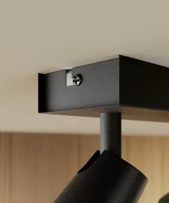 Lucande Angelina -kattovalo, Musta-kulta, 3-lamp. -Lampan kauppa lucande angelina kattovalo musta kulta 3 lamp 2