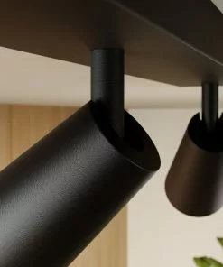 Lucande Angelina -kattovalo, Musta-kulta, 3-lamp. -Lampan kauppa lucande angelina kattovalo musta kulta 3 lamp 7