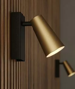 Lucande Angelina -spotti, Messinki-kulta, 1-lamp. 7 Lucande Angelina -spotti, Messinki-kulta, 1-lamp. -Lampan kauppa lucande angelina spotti messinki kulta 1 lamp 7