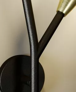 Lucande Carlea -seinävalo, 2-lamp. Musta-messinki 7 Lucande Carlea -seinävalo, 2-lamp. Musta-messinki -Lampan kauppa lucande carlea seinaevalo 2 lamp musta messinki 7