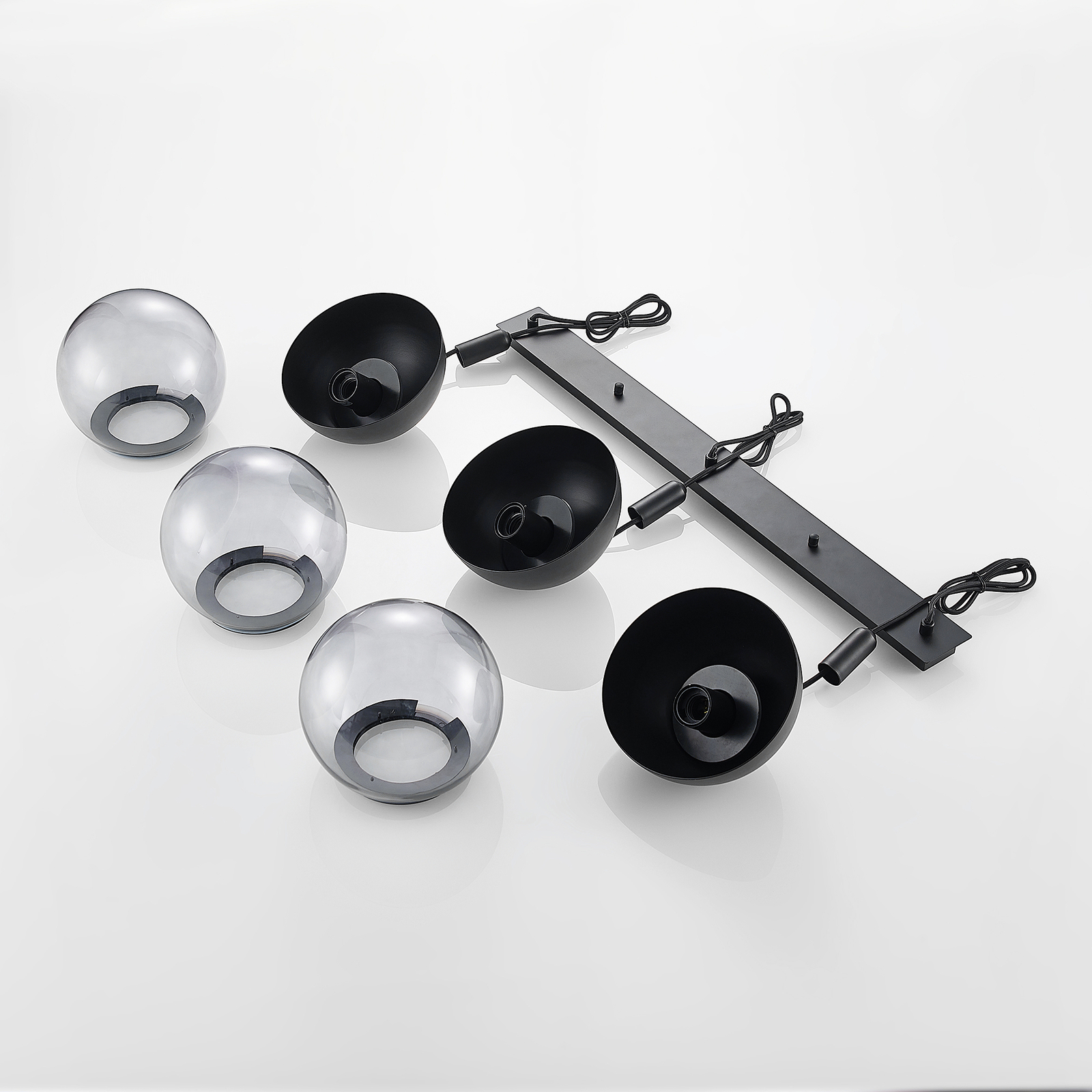 Lucande Dustian -riippuvalo, 3-lamp., 90 cm Lucande Dustian -riippuvalo, 3-lamp., 90 Cm -Lampan kauppa lucande dustian riippuvalo 3 lamp 90 cm 6