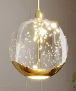 Lucande Hayley -LED-riippuvalo, 9-lamp., Kulta -Lampan kauppa lucande hayley led riippuvalo 9 lamp kulta 3