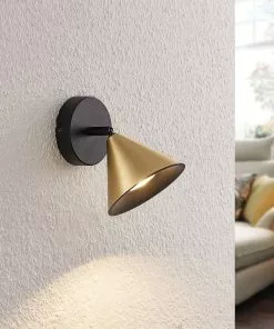 Lucande Kartio -kattovalaisin, 1-lamp., Messinki 4 Lucande Kartio -kattovalaisin, 1-lamp., Messinki -Lampan kauppa lucande kartio kattovalaisin 1 lamp messinki 4