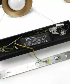 Lucande Kianos -LED-riippuvalaisin, Musta, 5-lamp. -Lampan kauppa lucande kianos led riippuvalaisin musta 5 lamp 6