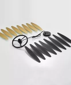 Lucande Lounit -riippuvalo, Musta-kulta, 1-lamp. -Lampan kauppa lucande lounit riippuvalo musta kulta 1 lamp 6