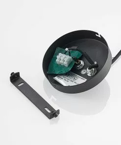 Lucande Lounit -riippuvalo, Musta-kulta, 1-lamp. -Lampan kauppa lucande lounit riippuvalo musta kulta 1 lamp 7