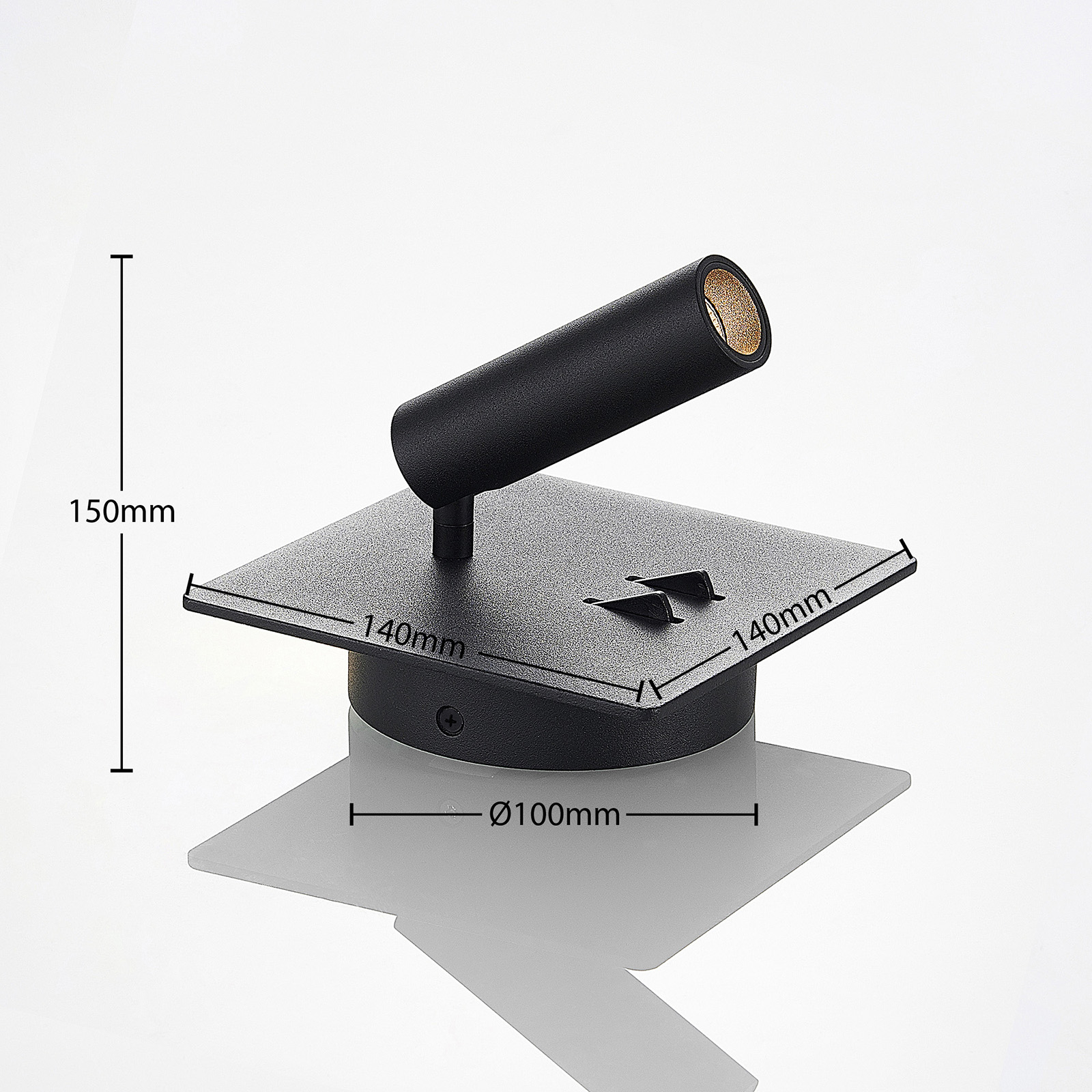 Lucande Magya musta, 2-lamp. neliö Lucande Magya Musta, 2-lamp. Neliö -Lampan kauppa lucande magya musta 2 lamp nelioe 2