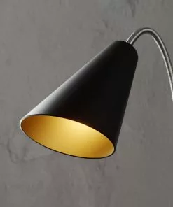 Lucande Medira -lattiavalo, 2-lamp., Musta -Lampan kauppa lucande medira lattiavalo 2 lamp musta 2