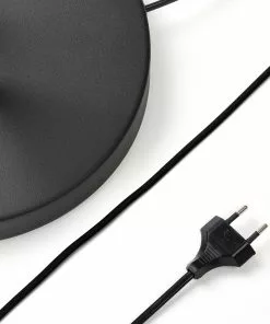 Lucande Medira -lattiavalo, 2-lamp., Musta -Lampan kauppa lucande medira lattiavalo 2 lamp musta 6