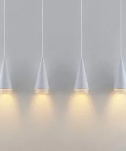 Lucande Naoh -riippuvalaisin 4-lamp. Valkoinen -Lampan kauppa lucande naoh riippuvalaisin 4 lamp valkoinen 4